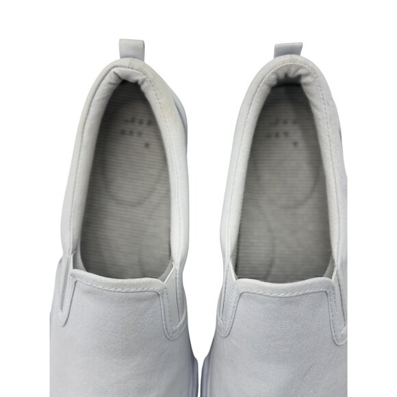 a new day Millie Twin Gore Slip-On Canvas Sneakers Women's US 9 M White - Picture 6 of 11